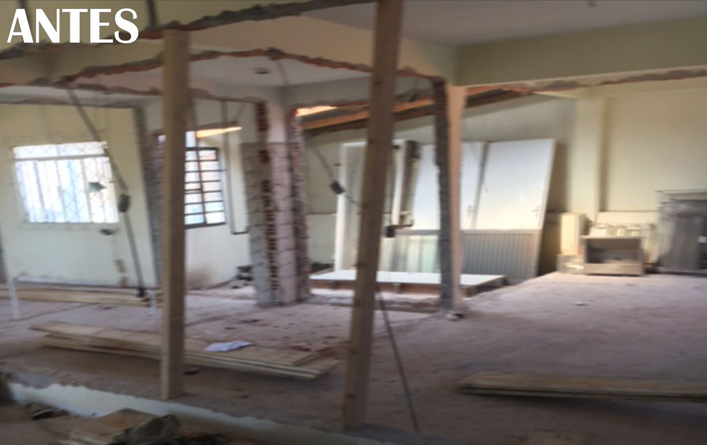 Reforma e ampliação da padaria da Maria