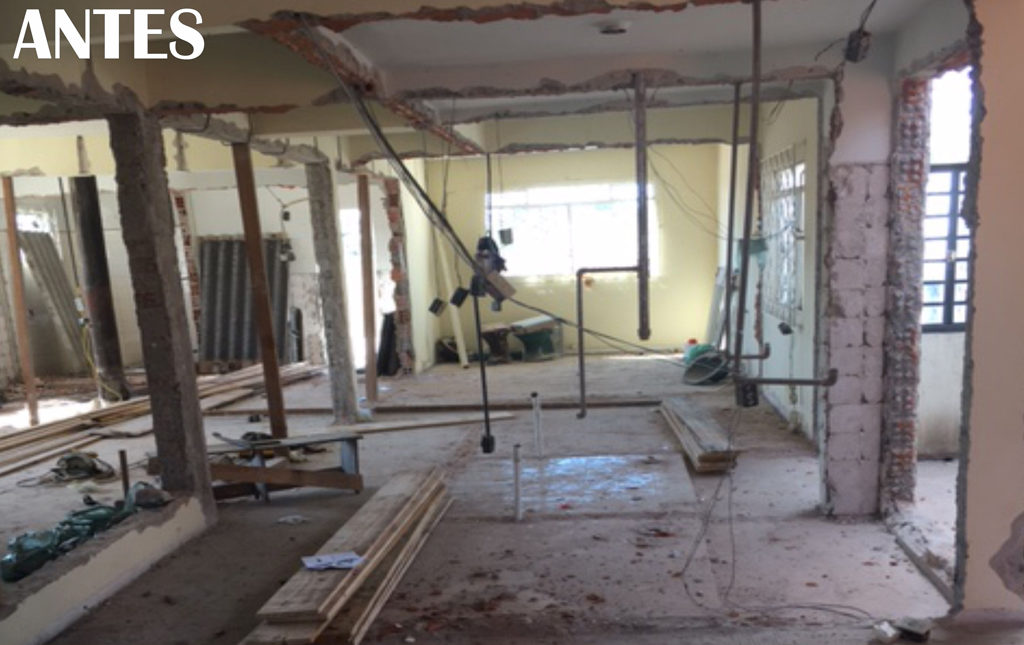 Reforma e ampliação da padaria da Maria